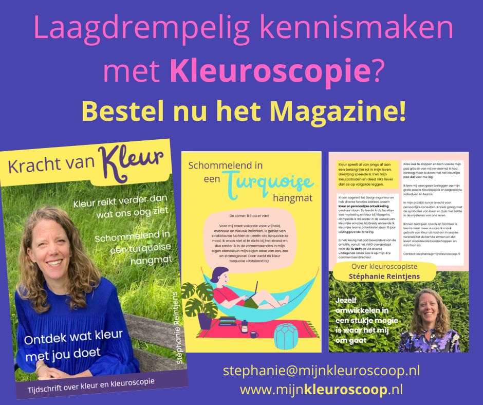 Magazine Kracht van Kleur