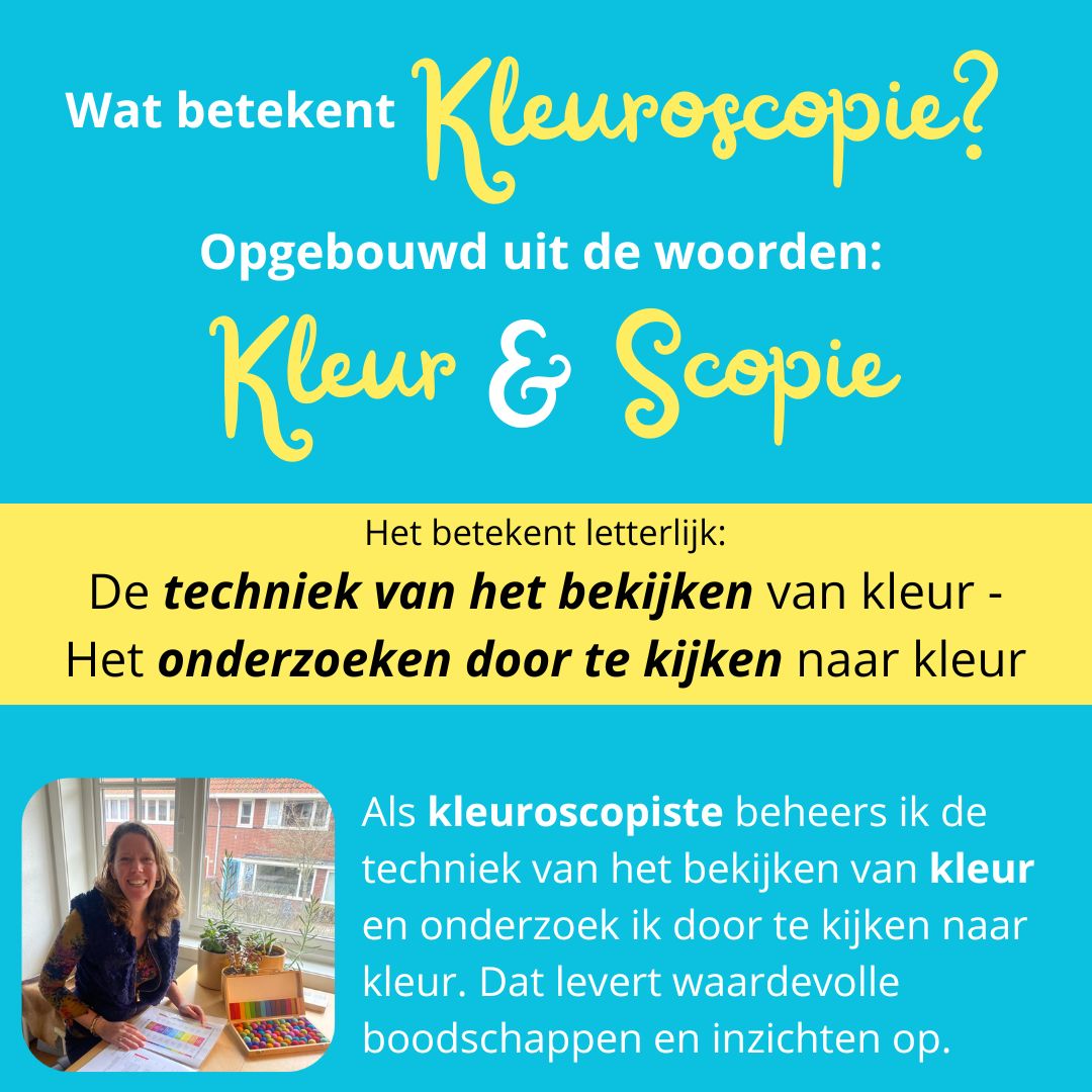 Betekenis Kleuroscopie betekenis kleur onderzoeken