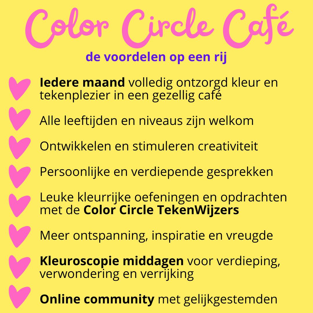 Color Circle Café Voordelen